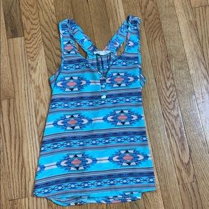 Printed tank top